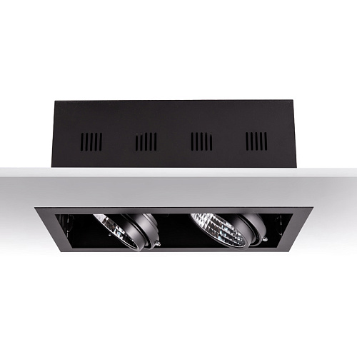 JFLED-111G х2 LED светильник карданный Downlight   -  Встраиваемые светильники 